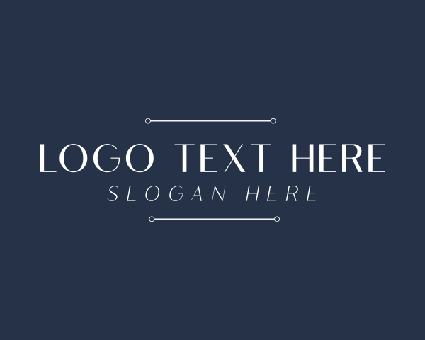 Sophisticated logo example 2
