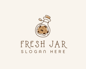 Cookie Potion Jar logo design