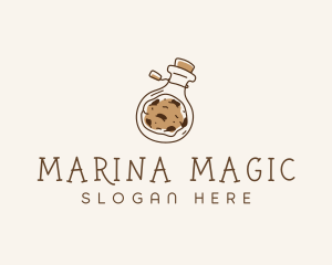 Cookie Potion Jar logo design