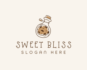 Cookie Potion Jar logo design