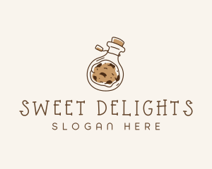 Cookie Potion Jar logo design