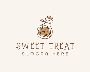 Cookie Potion Jar logo design