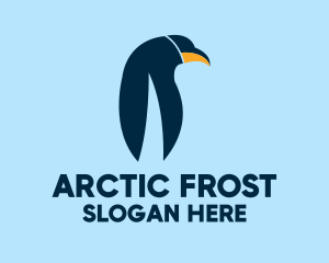 Emperor Penguin Animal logo