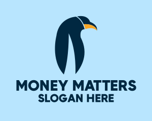 Emperor Penguin Animal logo