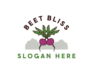 Organic Beet Badge logo