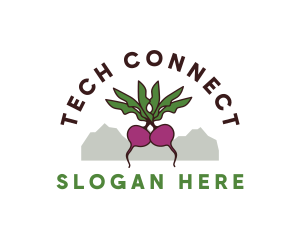 Organic Beet Badge logo