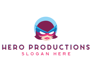 Female Hero Mask logo