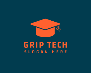 Tech School Graduate logo design