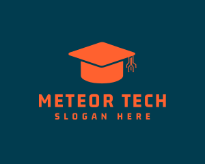 Tech School Graduate logo design