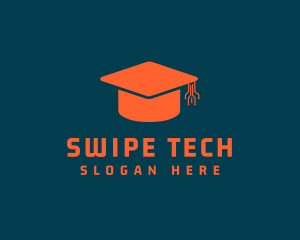 Tech School Graduate logo design