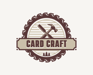 Renovation Woodworking Tools logo design