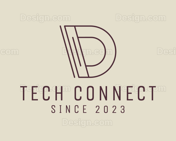 Deluxe Brand Letter D Logo
