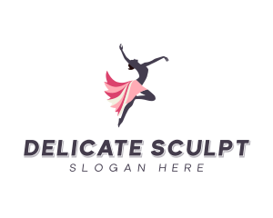 Sports Dancing Fitness Logo