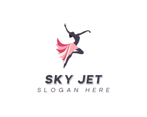 Sports Dancing Fitness Logo