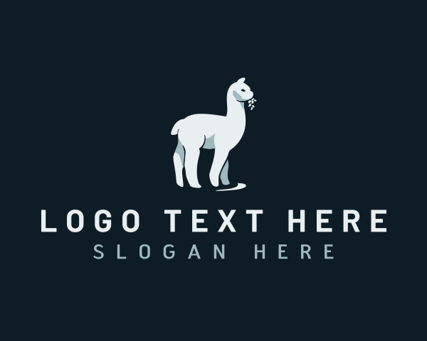 Alpaca logo example 3