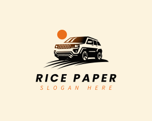 SUV Vehicle Transportation Logo