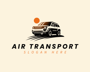 SUV Vehicle Transportation logo design