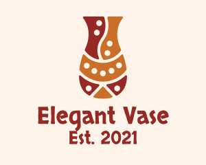 Pottery Vase Art logo design