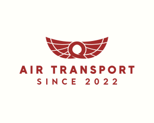 Aviation Transportation Wing logo design