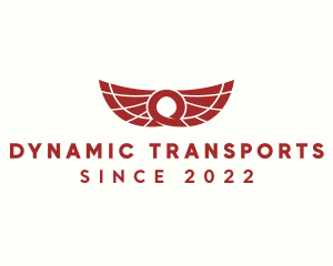 Aviation Transportation Wing logo design