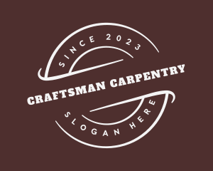 Generic Carpenter Badge logo design