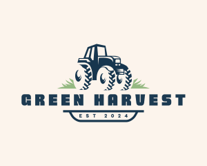 Tractor Field Agriculture logo