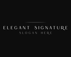 Elegant Deluxe Style logo design