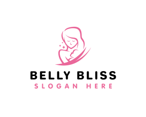 Mother Baby Pediatrics logo design