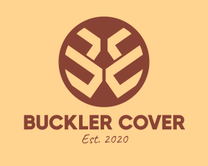 Brown Ethnic Buckler logo design