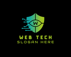 Tech Shield Software App logo design