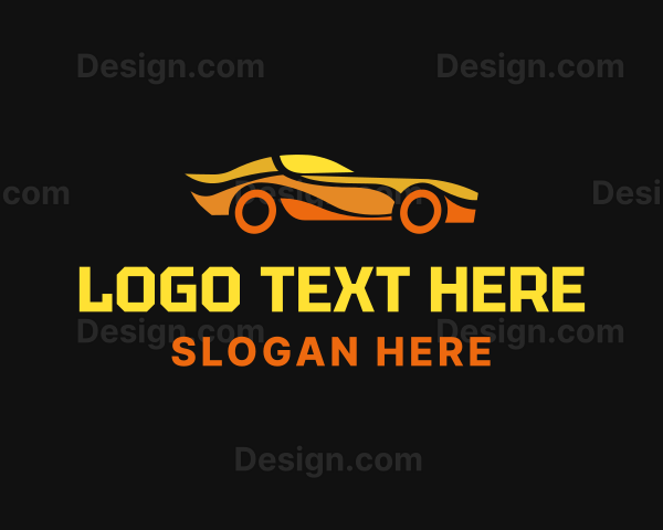 Speed Car Racing Logo