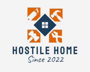 Home Renovation Tools  logo design