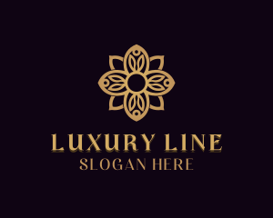 Luxury Flower Wedding logo design