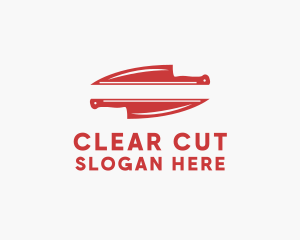 Cooking Knife Blade logo design