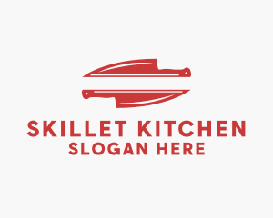 Cooking Knife Blade logo design