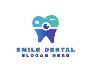 Tooth Dentist Medical logo design