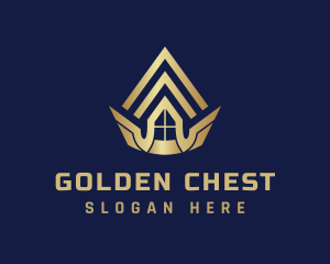 Golden Crown House logo design