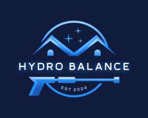 Power Washing Hydro Maintenance logo design