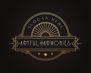 Classic Art Deco Ornament logo
