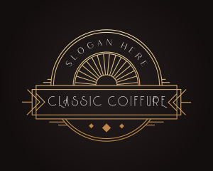 Classic Art Deco Ornament logo design