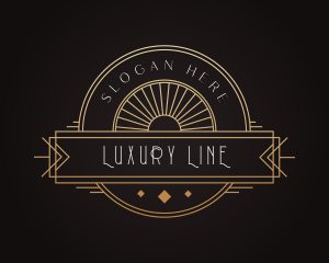 Classic Art Deco Ornament logo design