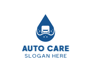 Auto Car Wash Cleaning logo design