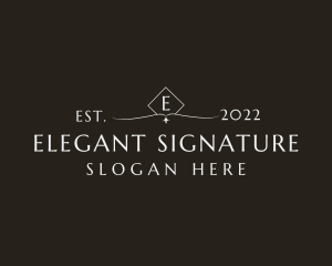 Elegant Minimalist Business logo design