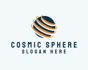 Marketing Sphere Globe logo design