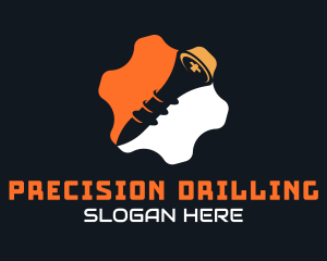Industrial Mechanic Drill  logo design