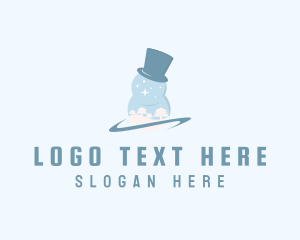 Snowman Top Hat logo