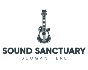 Simple Acoustic Guitar logo