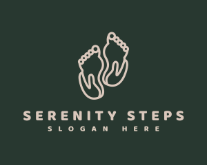 Foot Massage Spa logo design