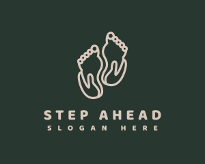 Foot Massage Spa logo design