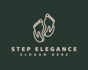 Foot Massage Spa logo design